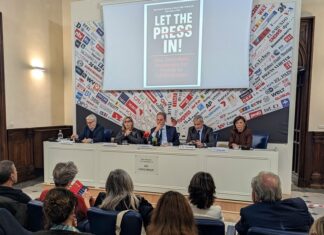 Movimento Pace Giustizia, Ordine, Fnsi: giornalisti a Gaza, rispettare gli accordi "Giornalisti a Gaza secondo accordi". La conferenza stampa.