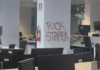 La Stampa, scritte e letame nella redazione vuota, per l’imam arrestato La Stampa scritte e letame in redazione.