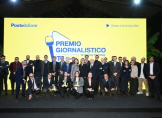 Divario digitale di tre generazioni: a Bianca Michelangeli Premio Tg Poste Premio Poste a Bianca Michelangeli. La premiazione.